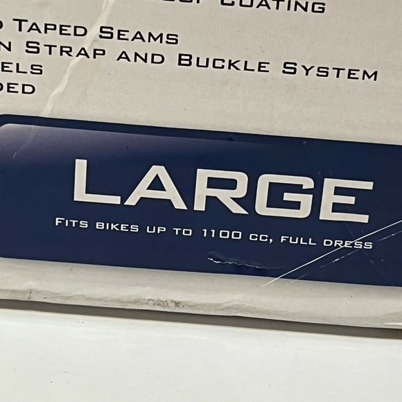 Budge Trailerable Waterproof Motorcycle L Cover Extreme Performance Semi-Custom - Picture 7 of 10